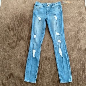 Refuge Distressed Skinny Jeans